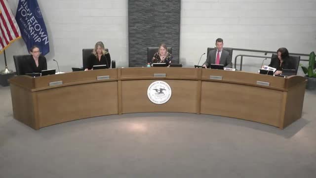 Middletown Township swears in Officer Andrew Brady and welcomes new canine unit