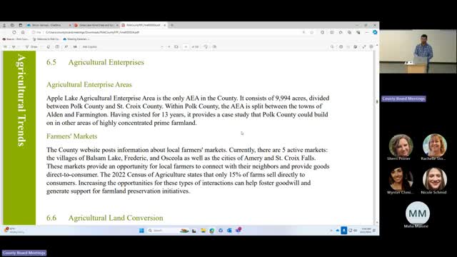 Planning Commission finalizes land use maps and updates for St. Croix County