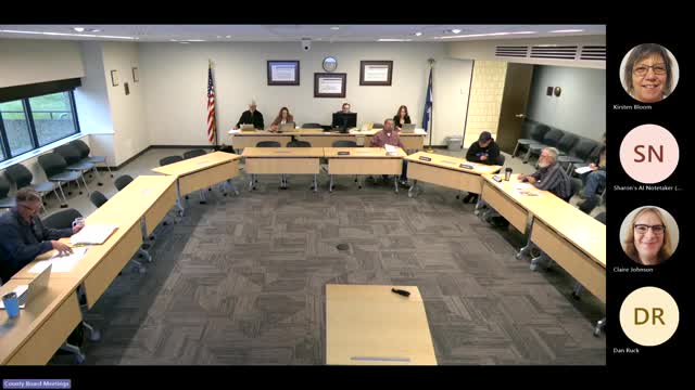County Board corrects 2025 tax error and establishes one-year pilot charge program