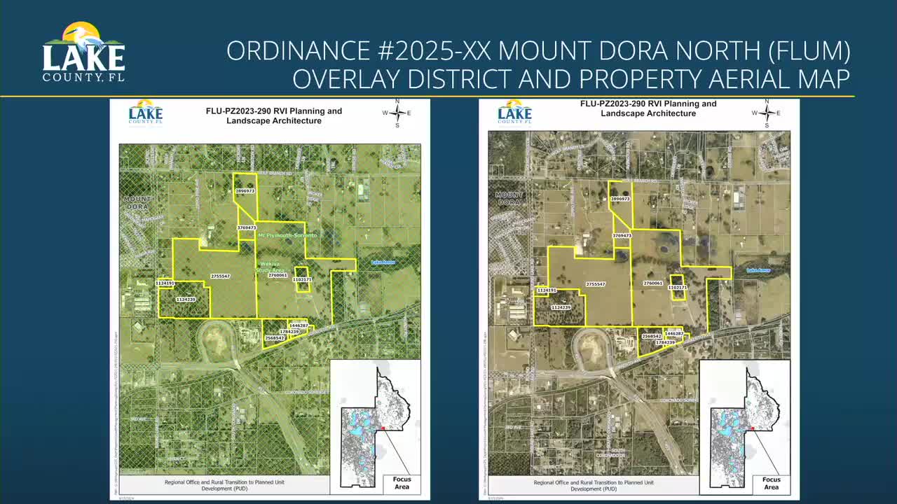 Mount Dora and County approve mixed-use development in Wolf Branch Innovation District