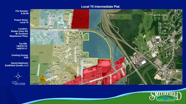 Smithfield Growth prepares interim subdivision for Sanford development project