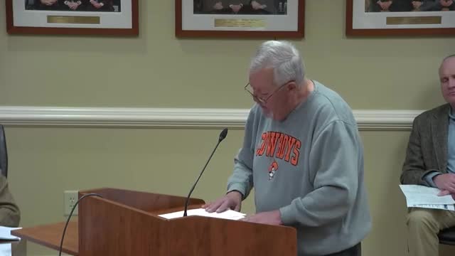 Local resident urges council to reject staggered terms ordinance before February vote