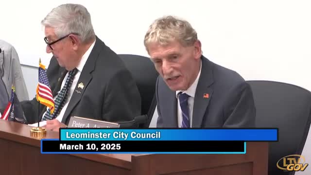 Leominster legal affairs committee opens public hearing on FEMA flood map update; DCR urges bylaw update before July