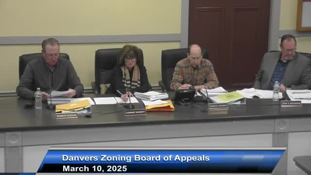 EDM Construction seeks permanent permit for four storage containers at 20 Pope’s Lane; board asks for timeline, continues case