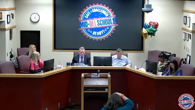 Mid-Del School Board honors Teacher of the Year Mackenzie Fields and student Rylan Crawford