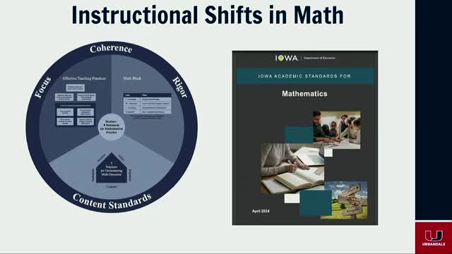 Iowa educators refine math instruction following new state standards
