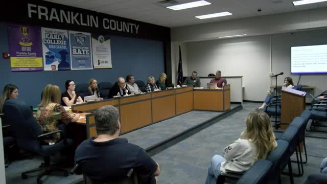 Franklin County School Board outlines five-year enrollment and facility improvement plan