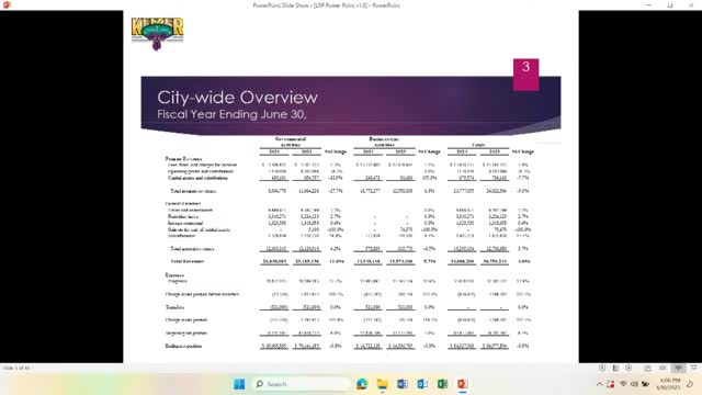 Keizer officials address population trends and staffing challenges at city meeting