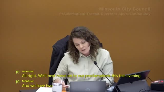 Mayor Davis proclaims March 2025 as Women's History Month in Missoula