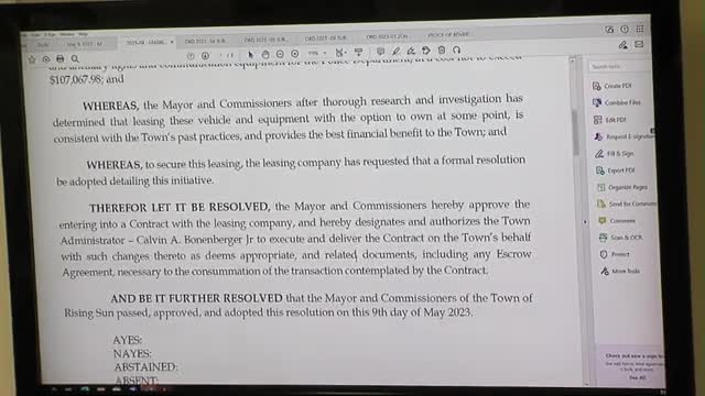 Rising Sun Council approves subdivision code amendments to boost land development