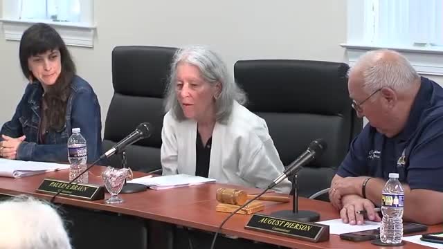 Commissioner Kleiner addresses local development concerns at town meeting