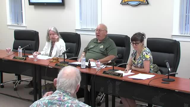 Rising Sun officials address water quality concerns raised by resident Skip Use