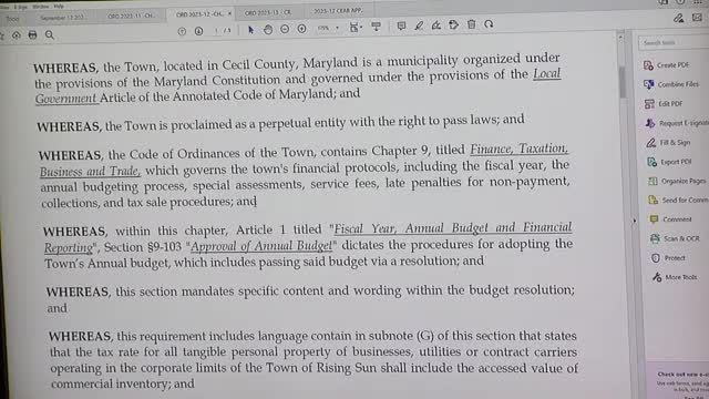 Cecil County Council removes inventory tax and consolidates building code appeals process