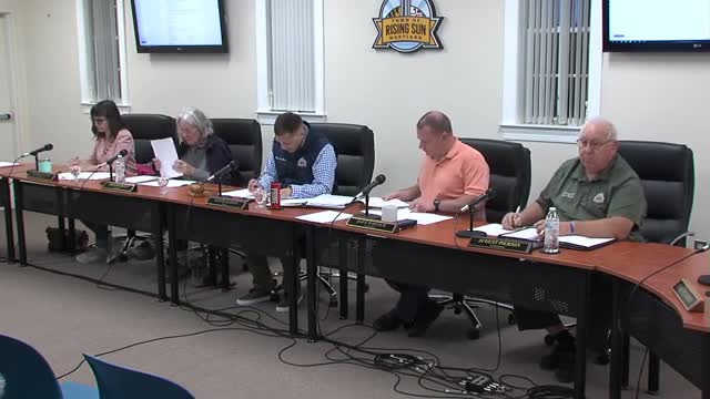 Rising Sun Town Council updates parking regulations to improve emergency access