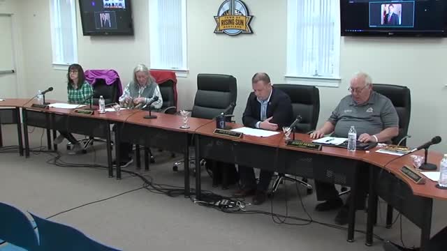 Town Commissioners hold meeting to discuss agenda and honor fire victim