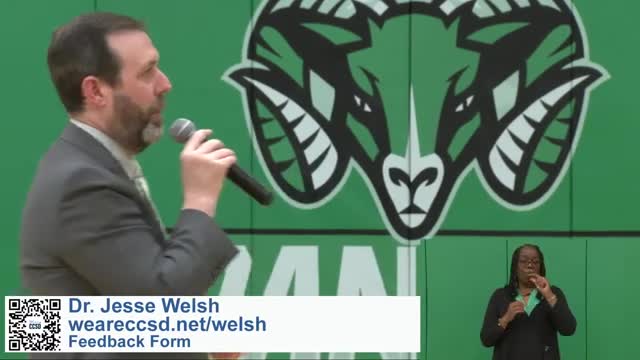Superintendent candidate Jesse Welsh outlines plans for CCSD's cultural and community engagement