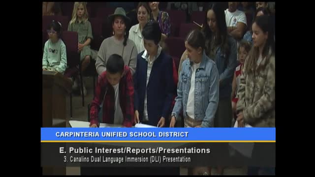 Canalino's dual immersion program emphasizes benefits of bilingual education