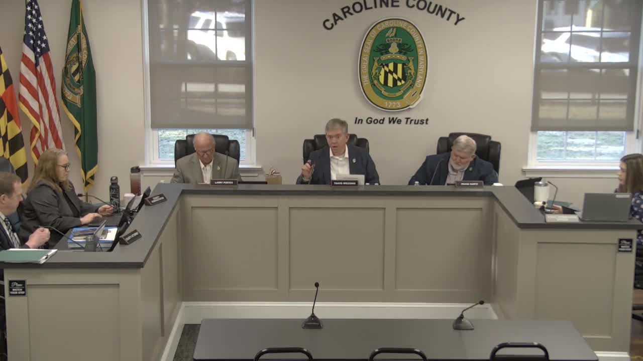 Caroline County honors Terry Lord for 45 years of dedicated public service
