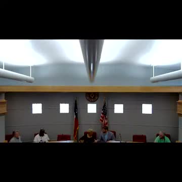 Community meeting opens with invocation and pledge