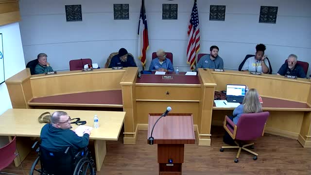 Crockett Construction bids for EDA project amid staffing and crime report discussion