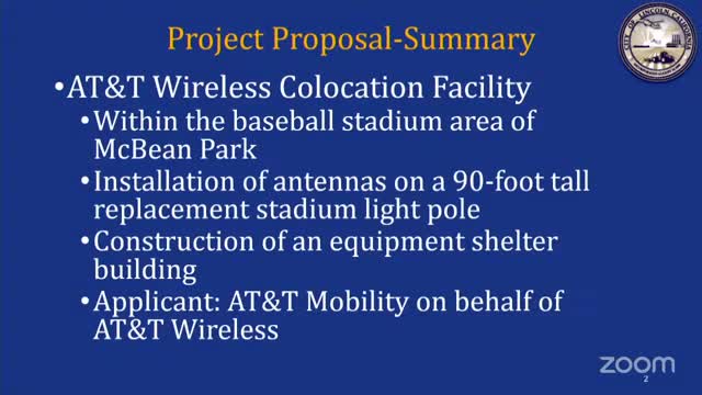 AT&T installs new light pole and shelter to enhance Lincoln park's connectivity