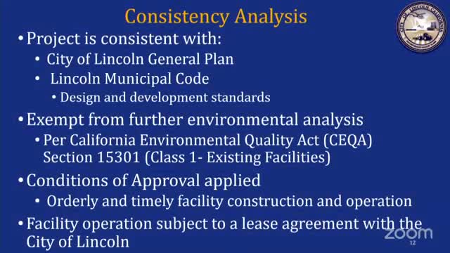 City of Lincoln approves new facility lease agreement following development review