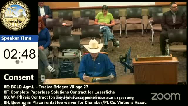 City Council debates fee waiver for downtown event promoting local wineries