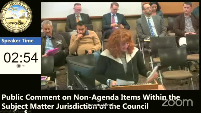 Lincoln residents accuse city attorney of harassment and mismanagement of zoning issues