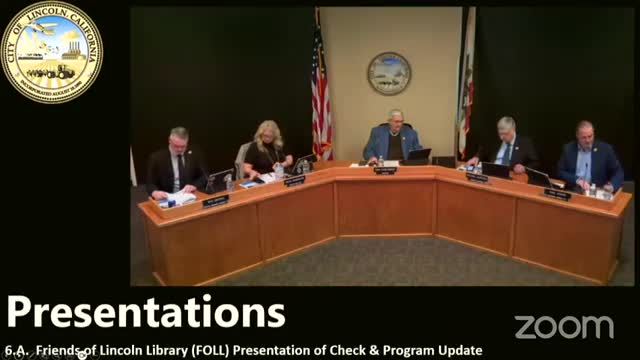 Friends of Lincoln Library donate $8,000 for community programs and outreach