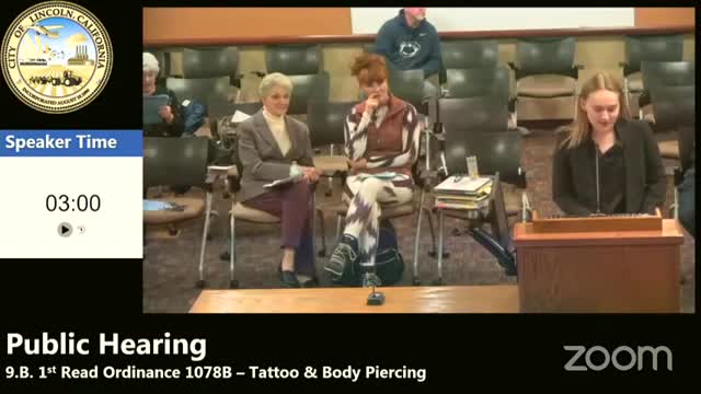 Lincoln City Council proposes amendment to permit tattoo parlors in commercial districts