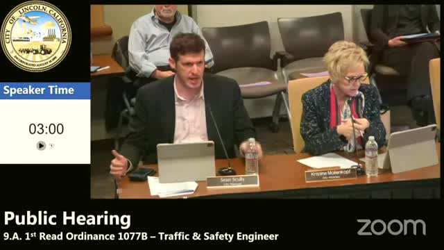 Lincoln City Council updates traffic authority to enhance safety and accountability