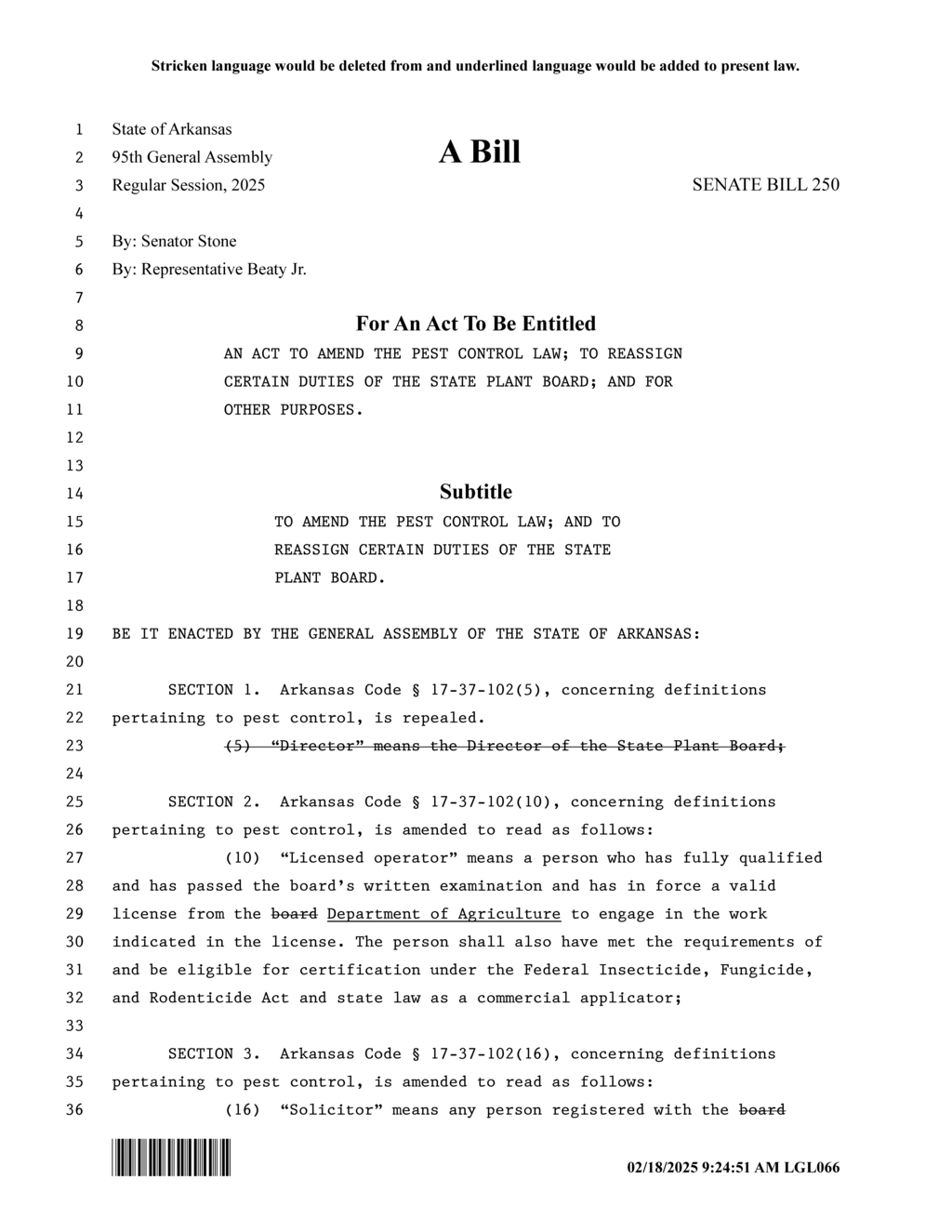 Arkansas board mandates written exams for pest control license applicants