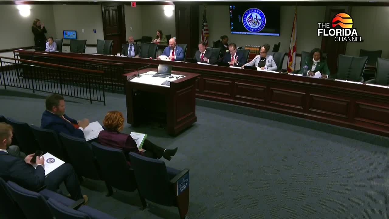 Senate committee reviews SB 884 offering benefits for Florida State Guard members