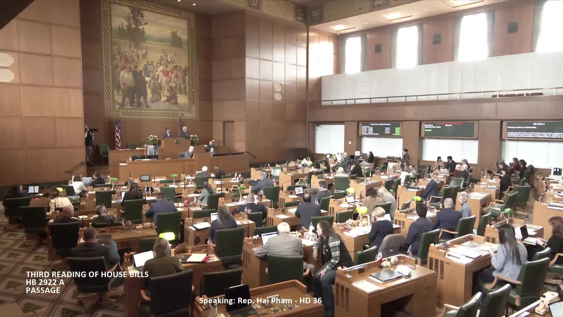Oregon Legislature approves House Bill 2922 to protect park rangers' home addresses