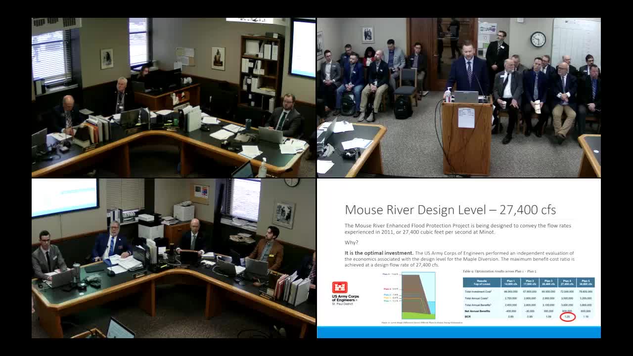 Joint Board reviews flood risk management strategies for Minot and rural areas