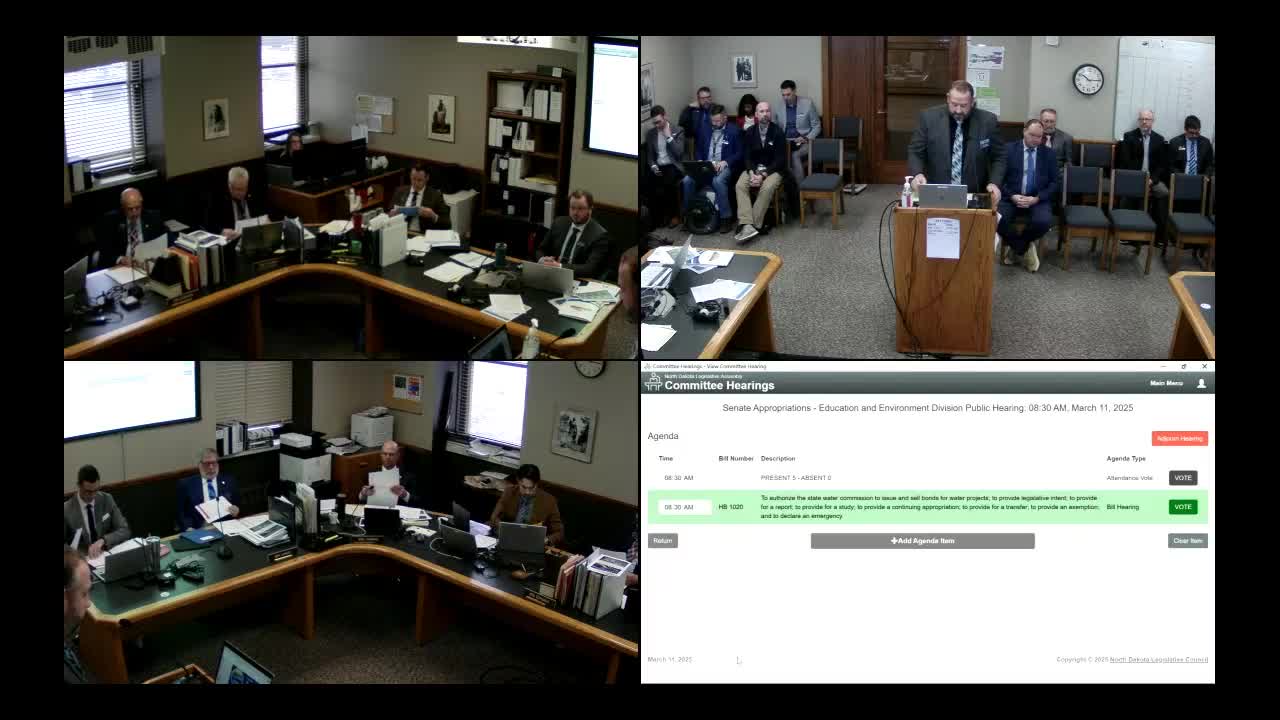 Senator Sorba reviews $172M rural water funding requests and project timelines