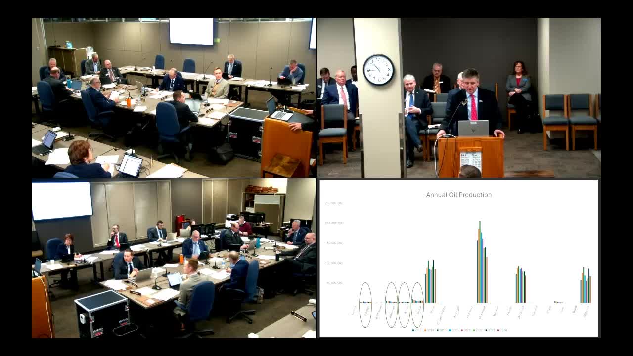Energy Committee supports Senate Bill 2397 amid discussions on Burke and Divide wells