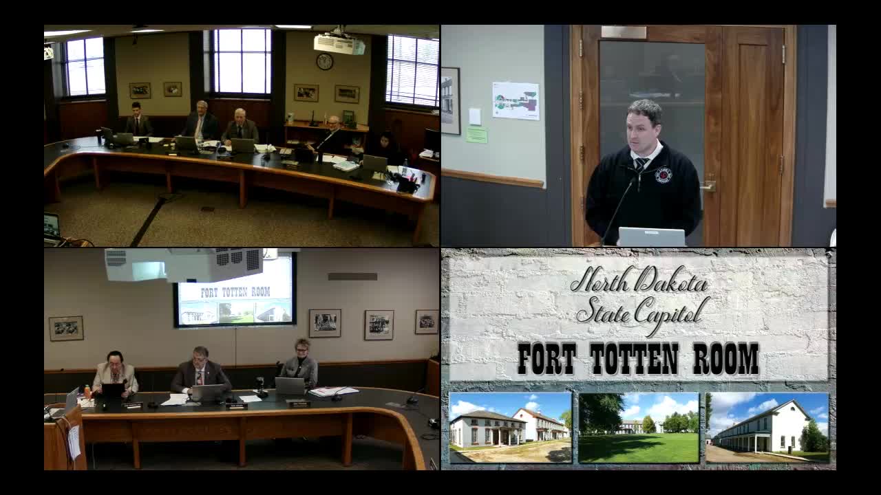 Castleton Fire Chief outlines budget and operations to Senate Finance Committee