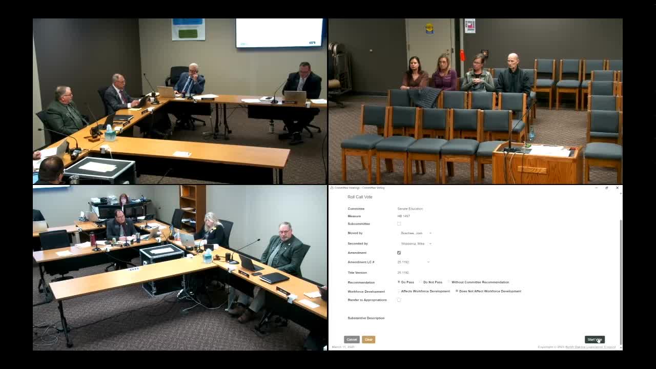 Committee debates enrollment age limits for school readiness in House Bill 1497