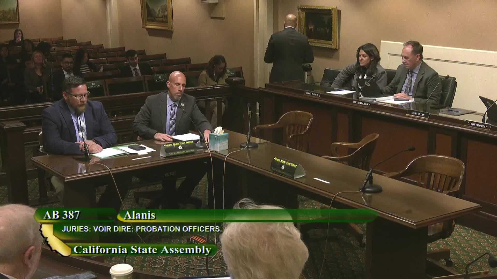 California bill AB 3 87 seeks to exempt probation officers from jury duty