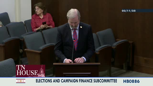 Tennessee committee approves bill for voter party registration changes