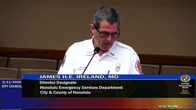 Hawaii EMS requests $3M budget increase for ambulance fleet and staff expansion