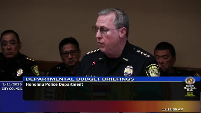 Police Chief proposes $13.8M budget increase for cars and radios amid funding concerns