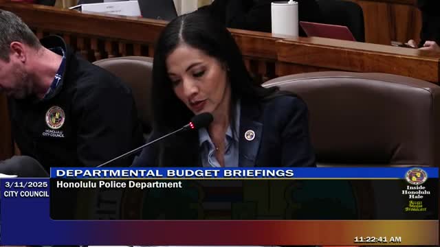 Honolulu Police Chief emphasizes cultural change and leadership in department reforms