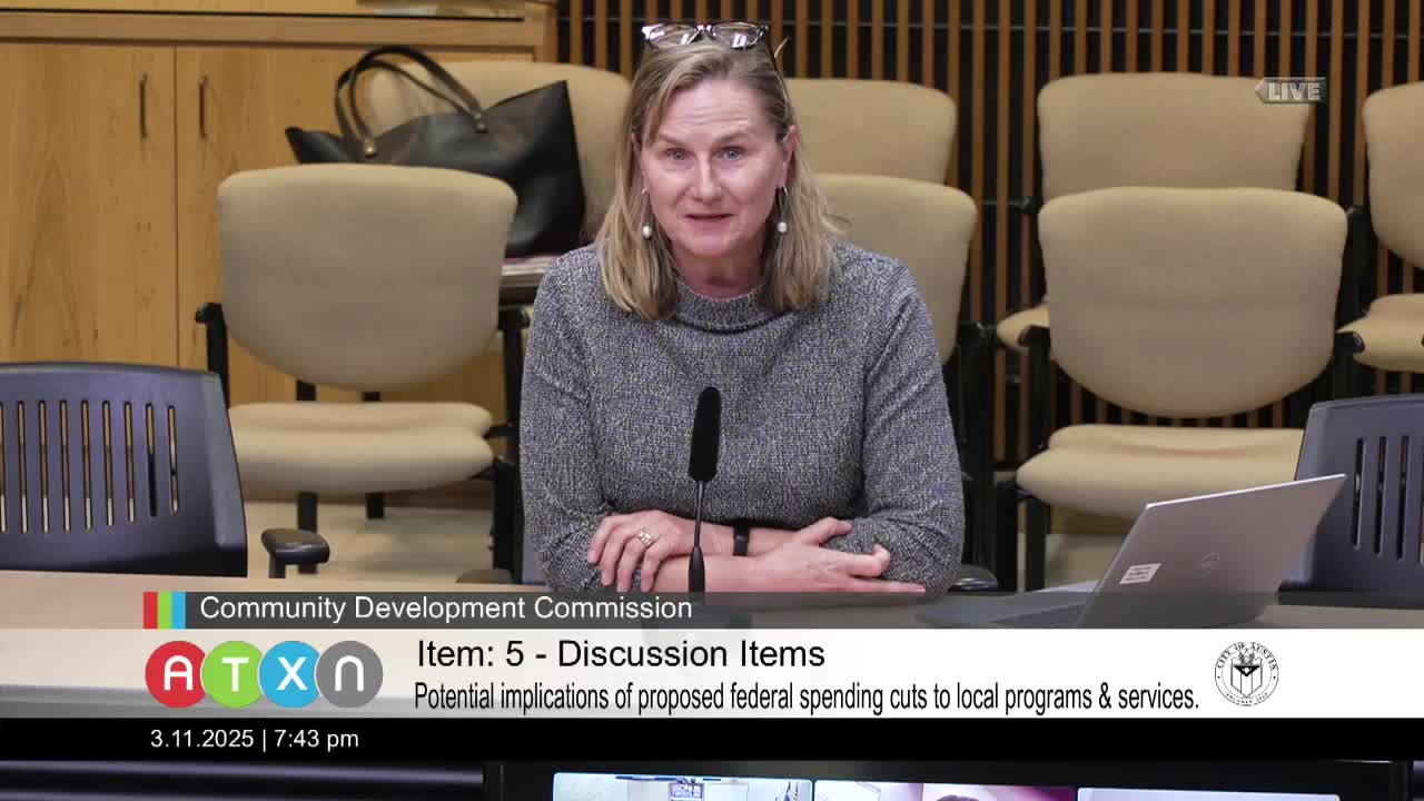 Community Development Commission discusses $14M in grant agreements for ongoing programs