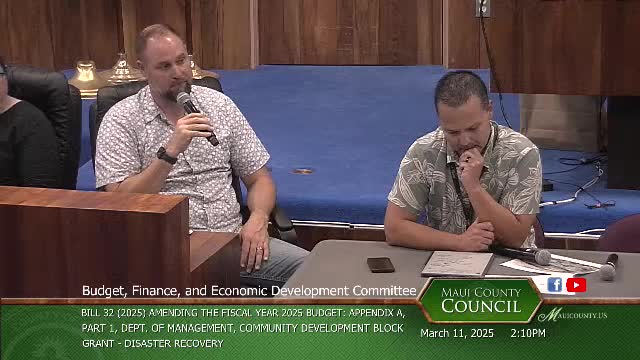Maui County outlines $1.6B recovery funding with focus on housing and infrastructure