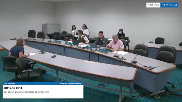 Senate panels pass HB 1406 with amendments to add Senate representation and include HSEO on permitting task force