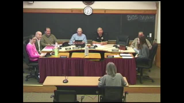 Charlton Board approves special licenses and opens annual town meeting warrant