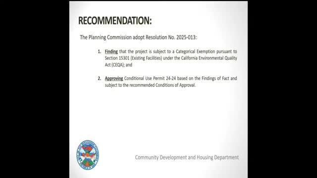 Planning Commission hears public support for neighborhood safety project