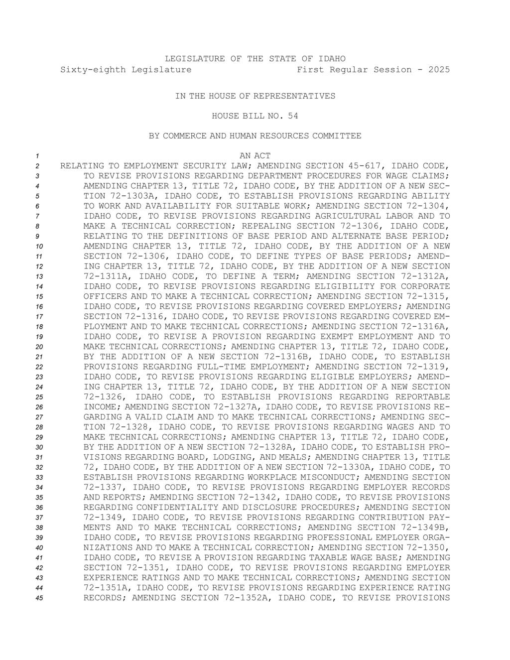 Idaho adjusts unemployment tax rates for 2024 based on new calculations